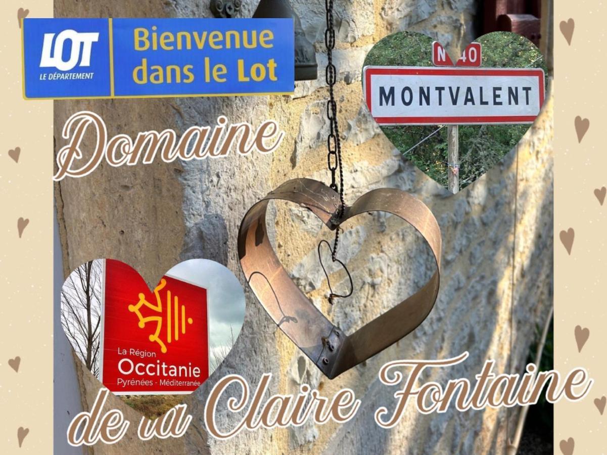 Le Domaine De La Claire Fontaine Gites -Chambres D'Hotes Montvalent Exterior photo
