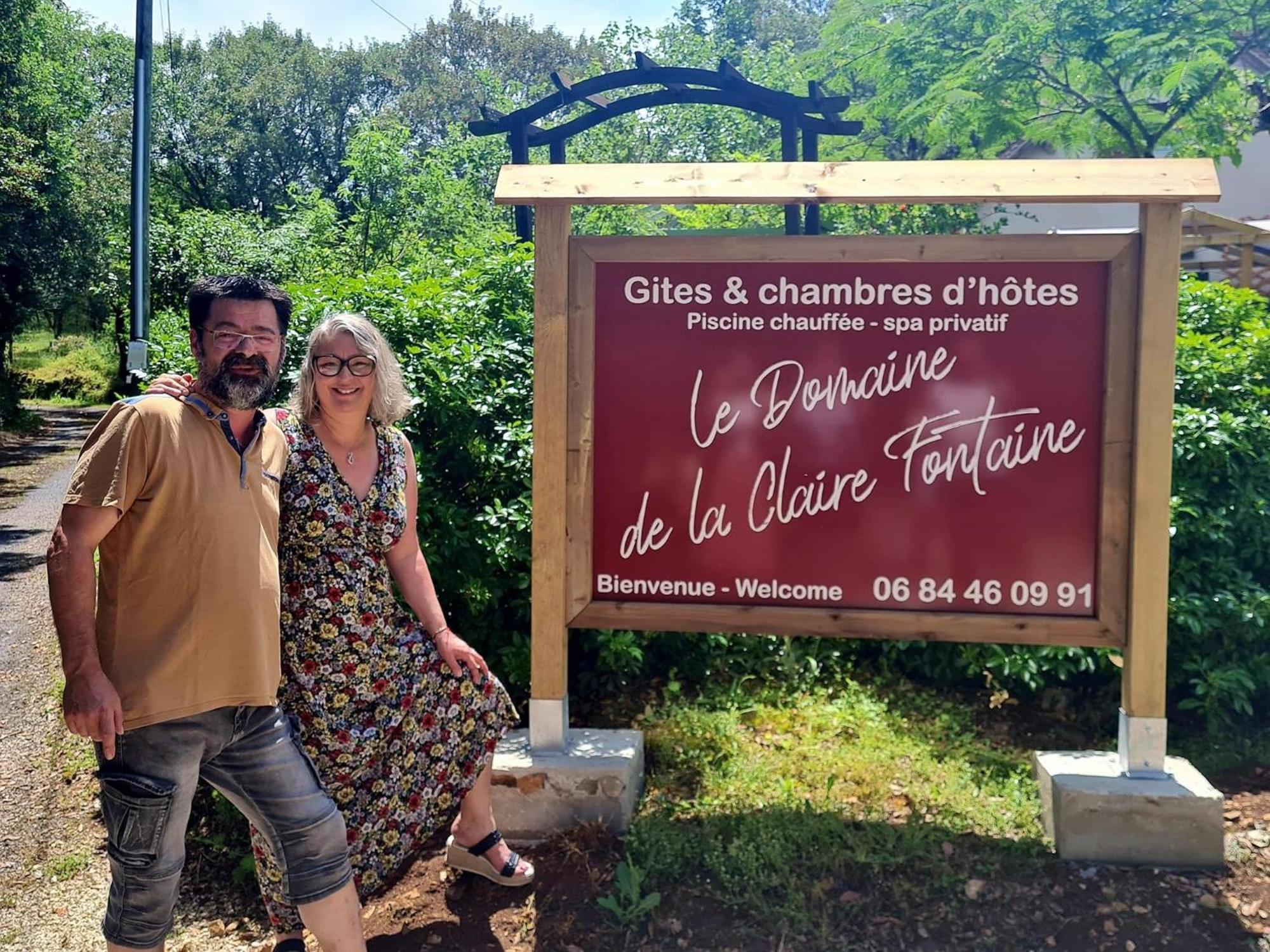 Le Domaine De La Claire Fontaine Gites -Chambres D'Hotes Montvalent Exterior photo